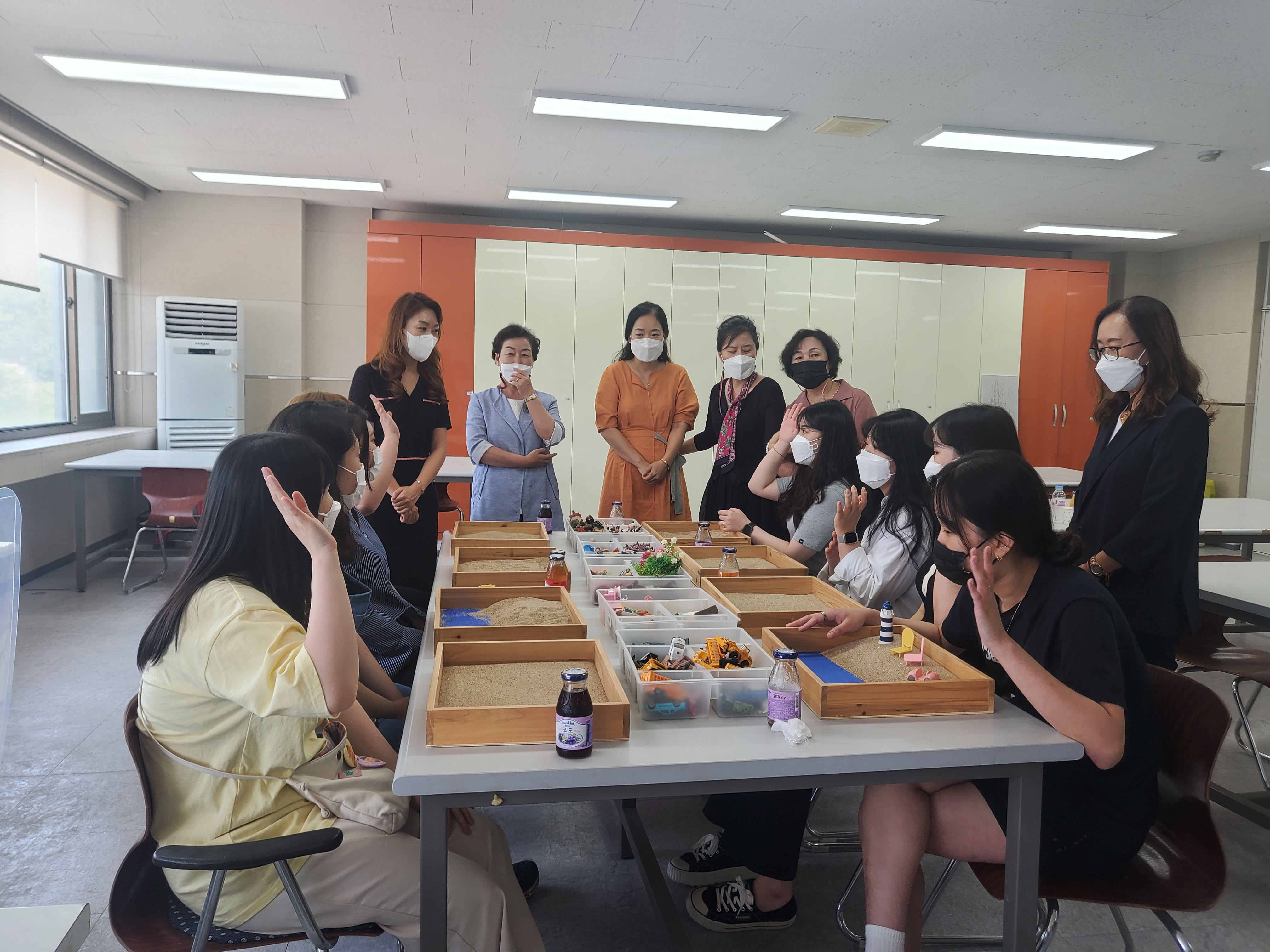 2021년도 이화순 강사님의 '모래놀이치료 이해와 실제' 강의