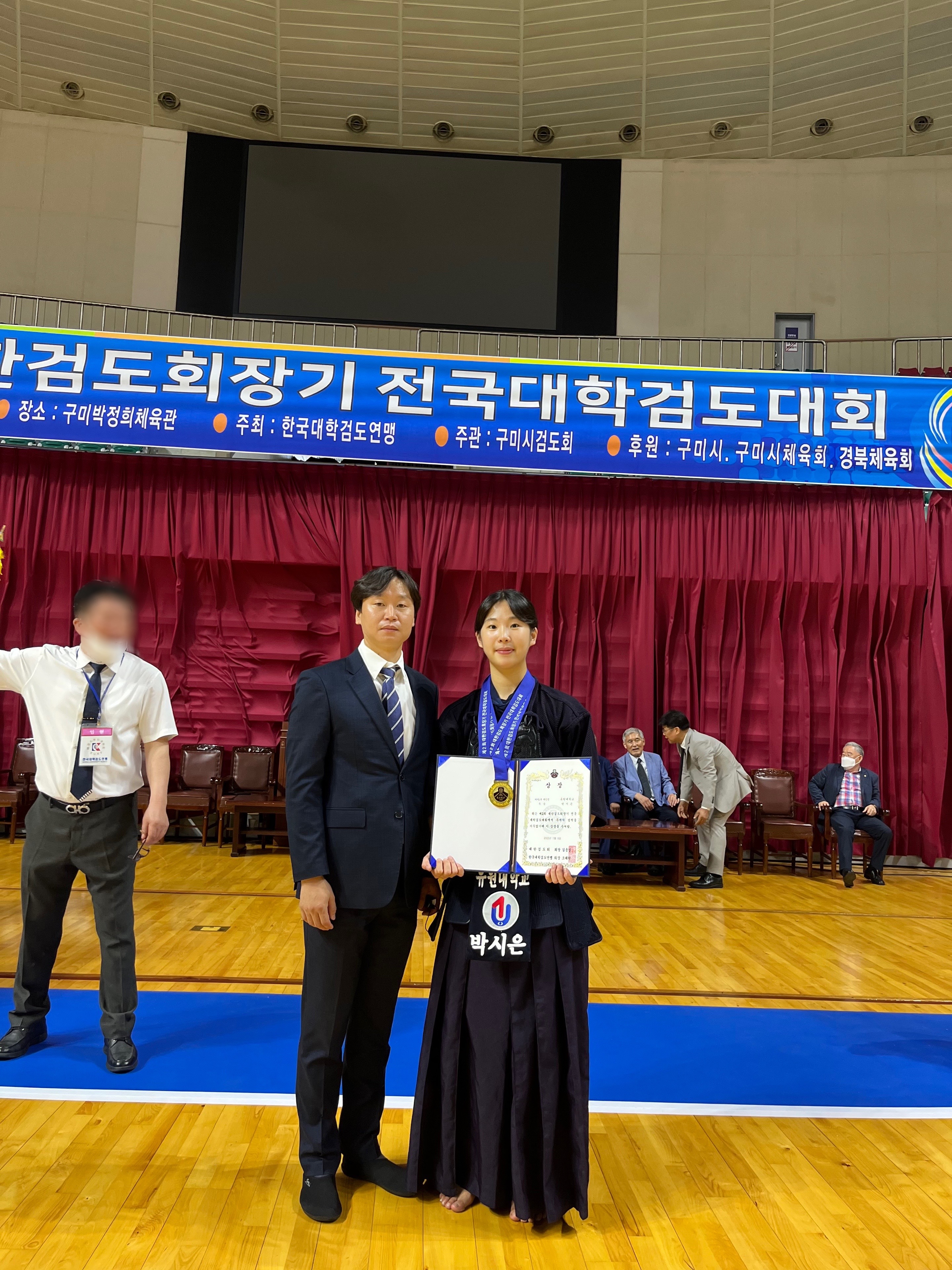 유원대학교 검도부 ‘제2회 대한검도회장기 전국대학검도대회’ 여자부 개인전 우승! 여자부 단체전 준우승!